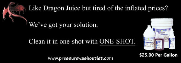 ONE-SHOT INDUSTRIAL PRESSURE WASH DEGREASER